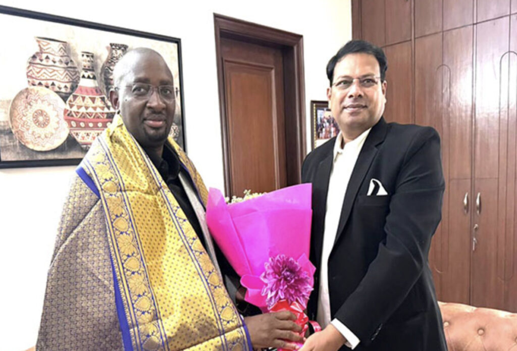 SADC Council Chairman Meets High Commissioner Of Namibia In Delhi